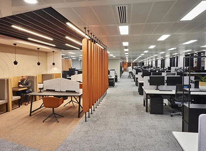 溫馨配色的辦公室裝修設(shè)計(jì)空間是怎樣的——Berenberg